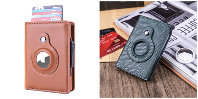 Luxury Men’s Wallet AirTag