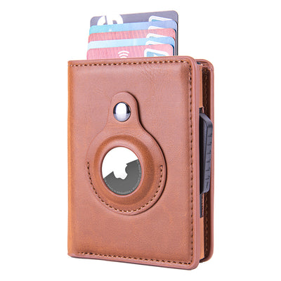 Luxury Men’s Wallet AirTag