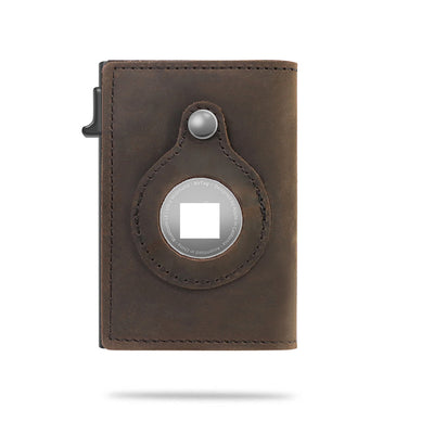 Luxury Men’s Wallet AirTag
