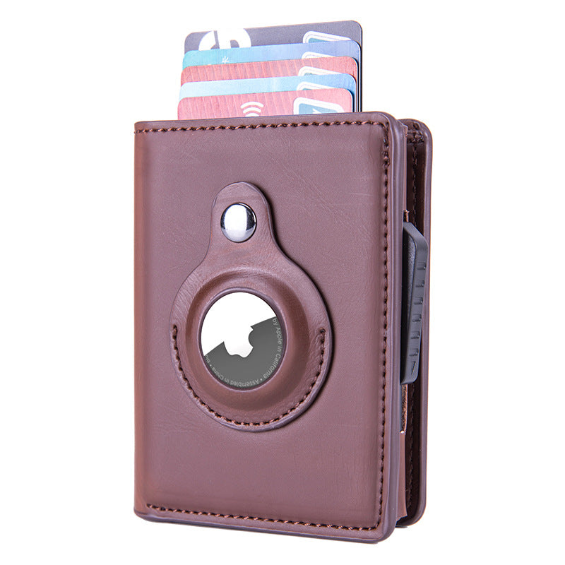 Luxury Men’s Wallet AirTag
