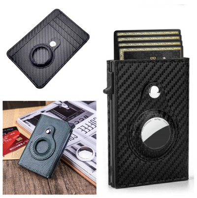Luxury Men’s Wallet AirTag